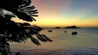 Sunset in Guadeloupe