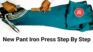 New Pant Iron Press Karna Sikhe Step By Step | Gent's Pant / Trouser  Iron Press | How To Iron Pant