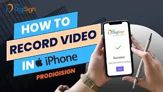 🎥 HOW TO RECORD PRODIGISIGN DSC VIDEO IN IPHONE 📱