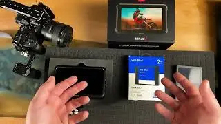 How to connect hard drive to NINJA V