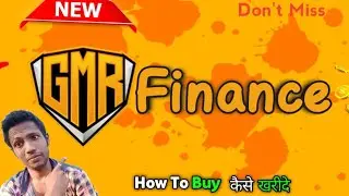 GMR Finance 🔥 || New Gaming Coin ||