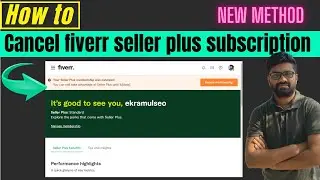 How to cancel fiverr seller plus subscription 2026