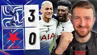 Фрэнк НАШЁЛ формулу! 🙌 | Реакция на матч Тоттенхэм 3-0 Славия Прага