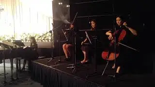 하얏트호텔 결혼식 웨딩연주 바그너 결혼행진곡 Miranda wong 버전 클래식 4중주 노이뮤직