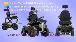 Op de VeineDAGEN 2025 gescout, Elektr. rolstoel Quantum Outback 4x4, Commandeur Revalidatie Techniek