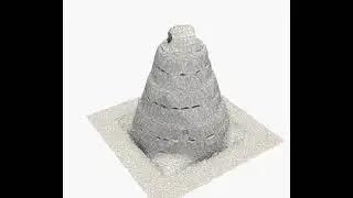 Unfold a concentric circle pattern to a 3D shape