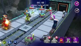 Fighting against A-Rank Mons + C-Rank Titan in Binemon
