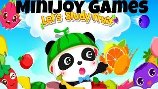 Baby Panda 🐼🍉  Fruit Party 🍉🍓  Educational Kids Game  MiniJoy Games
