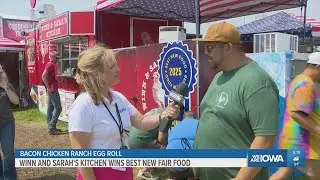 Back-to-back champs: Winn & Sara's Kitchen wins Best New Food with Chicken Bacon Ranch Egg Roll