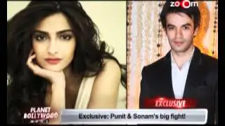 Sonam Kapoor & Punit Malhotra's big fight