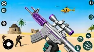 FPS Robot Shooter Strike Anti-Terrorist Shooting Android GamePlay
