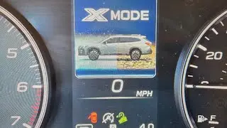 X-mode. When and how to activate it on your new Subaru!
