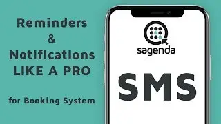 SMS notifications and reminders - Sagenda Booking System - Tutorial