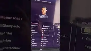 TALLEST PLAYER IN FM22 IN MAN CITY!😳 #shorts