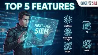 Top 5 Features of Next-Gen SIEM