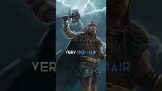 Thor is a Ginger?! #thor #myths #norsemythology #norsegods