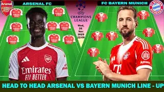 Hincapi&eacute; In - Head to Head Arsenal Vs Bayern Munich Possible line up, In UEFA, Wed, 26 Nov, 2025,
