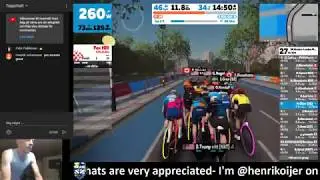 Zwift live - 3R Greater London Flat Race