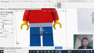 Lego Man in Solidworks Part 1