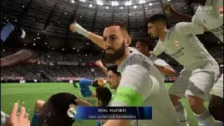 Real Madrid Supercup Finals [ PS4 MANAGER MODE]