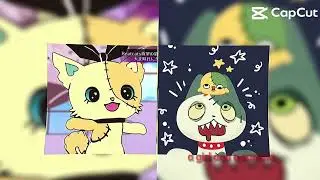 Rico and zombie cat someday beatcats zombie and apps yum yum love 💕 💛💚 zombie cat