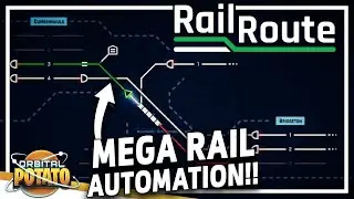 HUGE Railway Automation!! - Rail Route - Rail Dispatcher Management Game [sponsored]