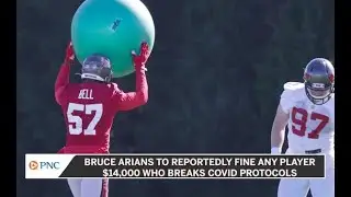 Bruce Arians To Fine Unvaccinated Buccaneers Players Found Breaking COVID-19 Protocols