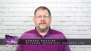 Osmond Maguire, owner of Wizzard Technical Designs -  LinkedIn Profile welcome video