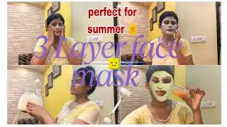 ✨ Brighten Your Skin in 3 Simple Layers! 💆&zwj;♀️ Glow Like Never Before.  !//#theriyansikhabuzz #summer