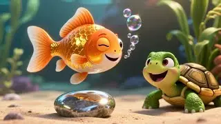 Round and Round Goldfish Song | Fun Counting & Movement Song for Kids | Nursery Rhymes & Songs