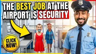 THE BEST JOB AT THE AIRPORT IS I AM SECURITY