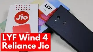 LYF Wind 4 Unboxing & Overview | Reliance Jio Features