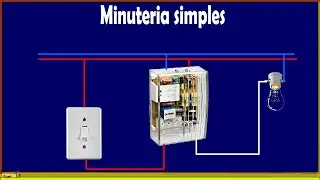 Minuteria simples com transistor e rel&eacute;.