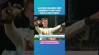 Alastair Chalmers claims Guernsey's first-ever track and field medal at the Commonwealth Games 🇬🇬🥉