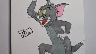 Anit's Academy is live!🔴 Drawing and Colouring Tom ....