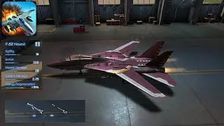 Modern Air Combat 🔥 F-52 Hound Fighter Jet In Action