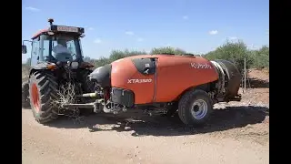 🫒🫒 Kubota XTA3320. Atomizador arrastrado