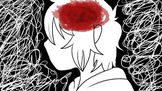 en la mente de trastorno depresivo - animacion