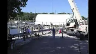 Tayana 55 mast stepping.