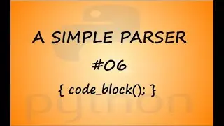 parsing code block with python