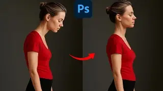Fix Posture Of Person Using Puppet Wrap | Photoshop Tutorial 