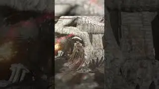 100 Days In Elden Ring But I Fought A Electric Dragon During A Tornado...  #shorts