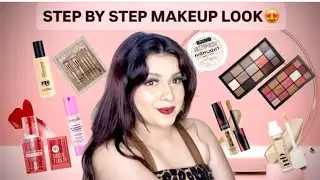 STEP BT STEP MAKEUP TUTORIAL | NYKAA HOT PINK SALE PRODUCTS| TANU YADAV