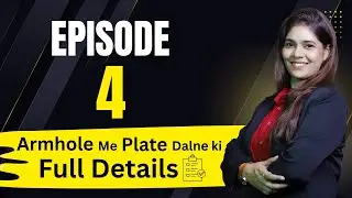 Armhole Me Plate Dalne ki Full Details || ab aapko kya sikhna hai comment karke bataye.