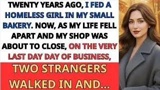 Twenty Years Ago, I Fed A Homeless Girl In My Small Bakery. Now, As My Life Fell Apart And...