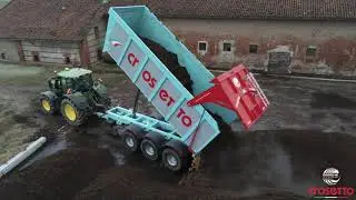 DUMPER CROSETTO CMD 195 - 3 ASSI - OMOLOGAZIONE EU 34 TONNELLATE