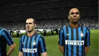 PES 2012 UEFA Champions League Final Pre-Match + Title Celebration + Highlights - HD