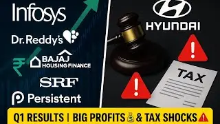 Infosys, SRF, Bajaj Housing Finance के धमाकेदार Quarterly Results! | Stock Market News Hindi #share
