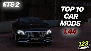 ЭТС2 | ТОП 10 МОДОВ АВТОМОБИЛЕЙ 1.44 | Euro Truck Simulator 2 Модификации