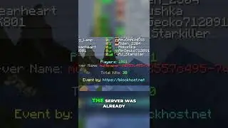 Server Launch: One Thousand Players Unleashed! #shorts